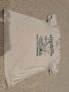 Kentucky Graphic Tee - Light Cream with Green Print